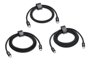 Nimble PowerKnit FLEX 1m / 2m / 3m USBC to USBC Cables Apple (UK)