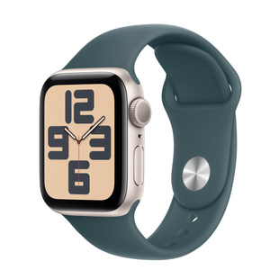 Apple Watch SE GPS, 40 mm Aluminiumgehäuse Polarstern 