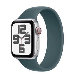 Apple Watch SE GPS + Cellular, 40 mm Aluminiumgehäuse Silber, Solo 