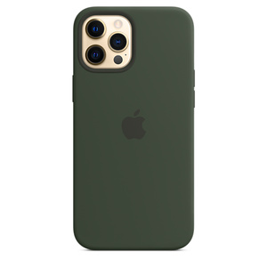 Iphone 12 Pro Max Silicone Case With Magsafe Cyprus Green Apple In