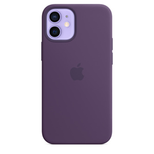 Iphone 12 Mini Silicone Case With Magsafe Amethyst Business Apple Ae