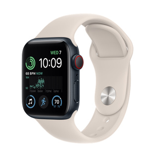 Kup produkt Apple Watch SE GPS + Cellular • Koperta 40 mm z aluminium w kolorze północy • Pasek