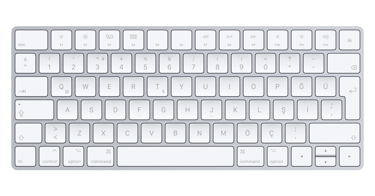 magic keyboard turks q toetsenbord