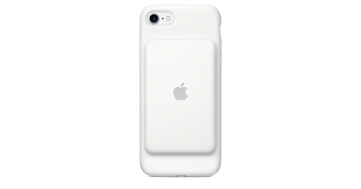 smart battery case voor iphone 7 wit