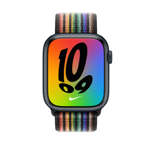 Geweven sportbandje van Nike - Pride Edition (45 mm) - Apple (NL)
