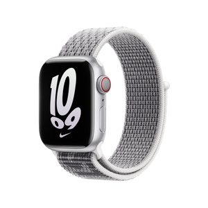 space grey aluminium case with black nike sport loop