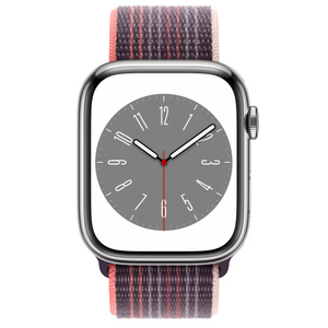 Apple Watch Series 8 GPS + Cellular, 45mm Silver Stainless Steel Case