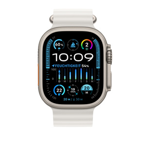 49 mm Ocean Armband Weiß - Apple (DE)