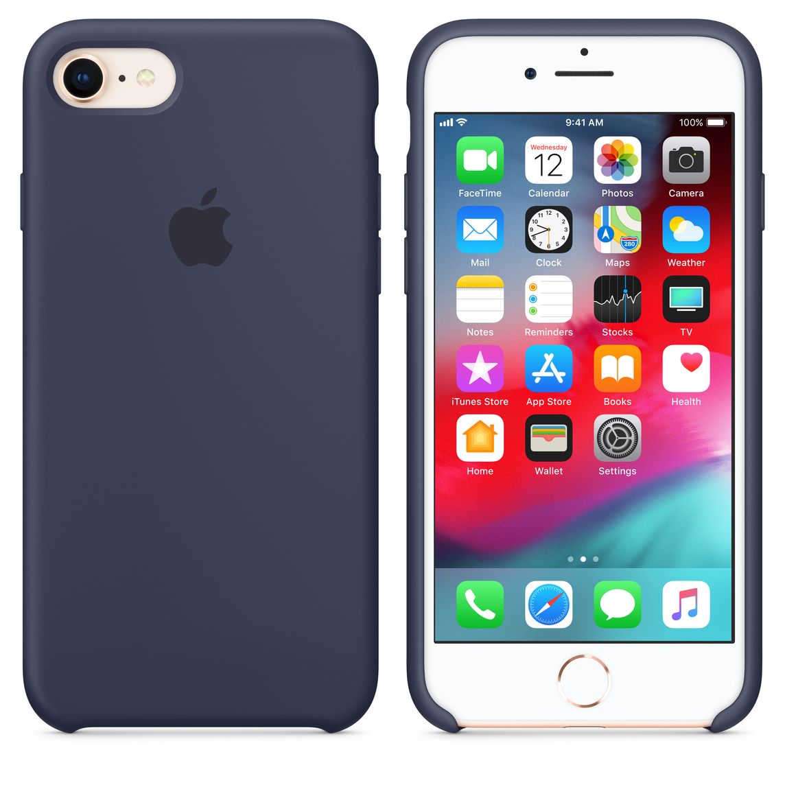 apple coque iphone 8 bleu apple coque iphone 8 bleu