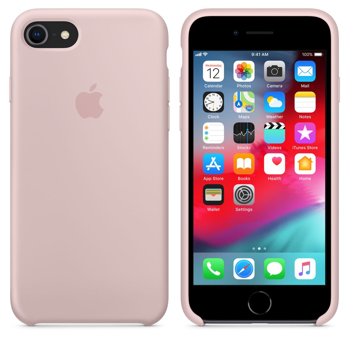 coque apple iphone 8 rose pale coque apple iphone 8 rose pale