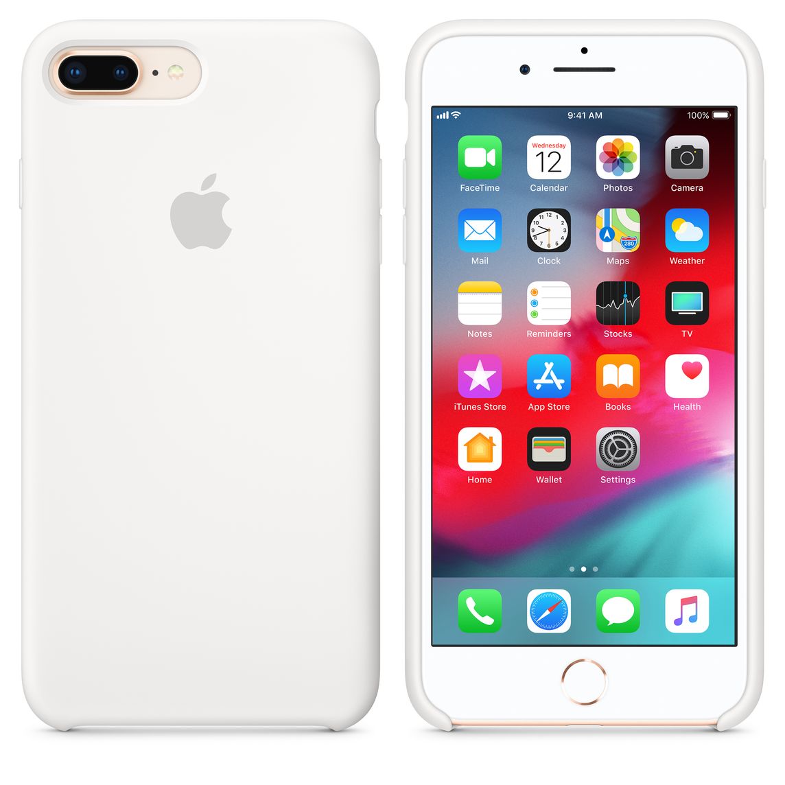 iphone 8 plus coque blanche