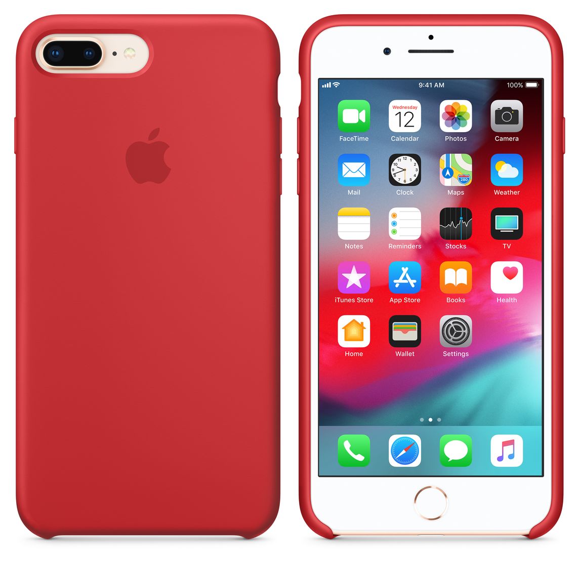 coque silicone iphone 7 plus rouge