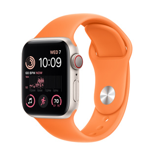 Kjøp Apple Watch SE (GPS + Cellular), 40 mm urkasse av aluminium i