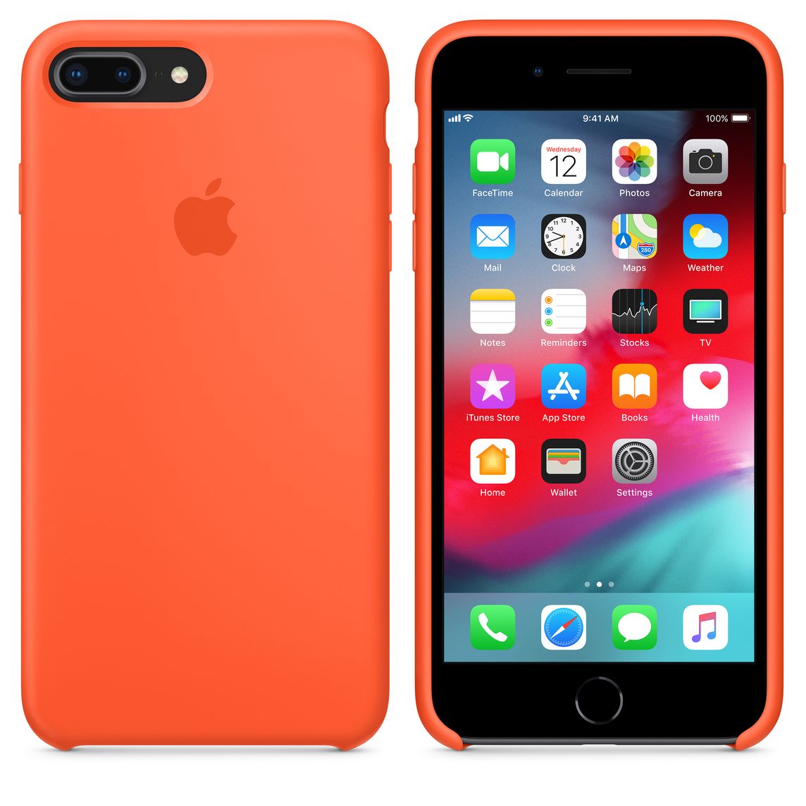 coque iphone 6 orange fluo