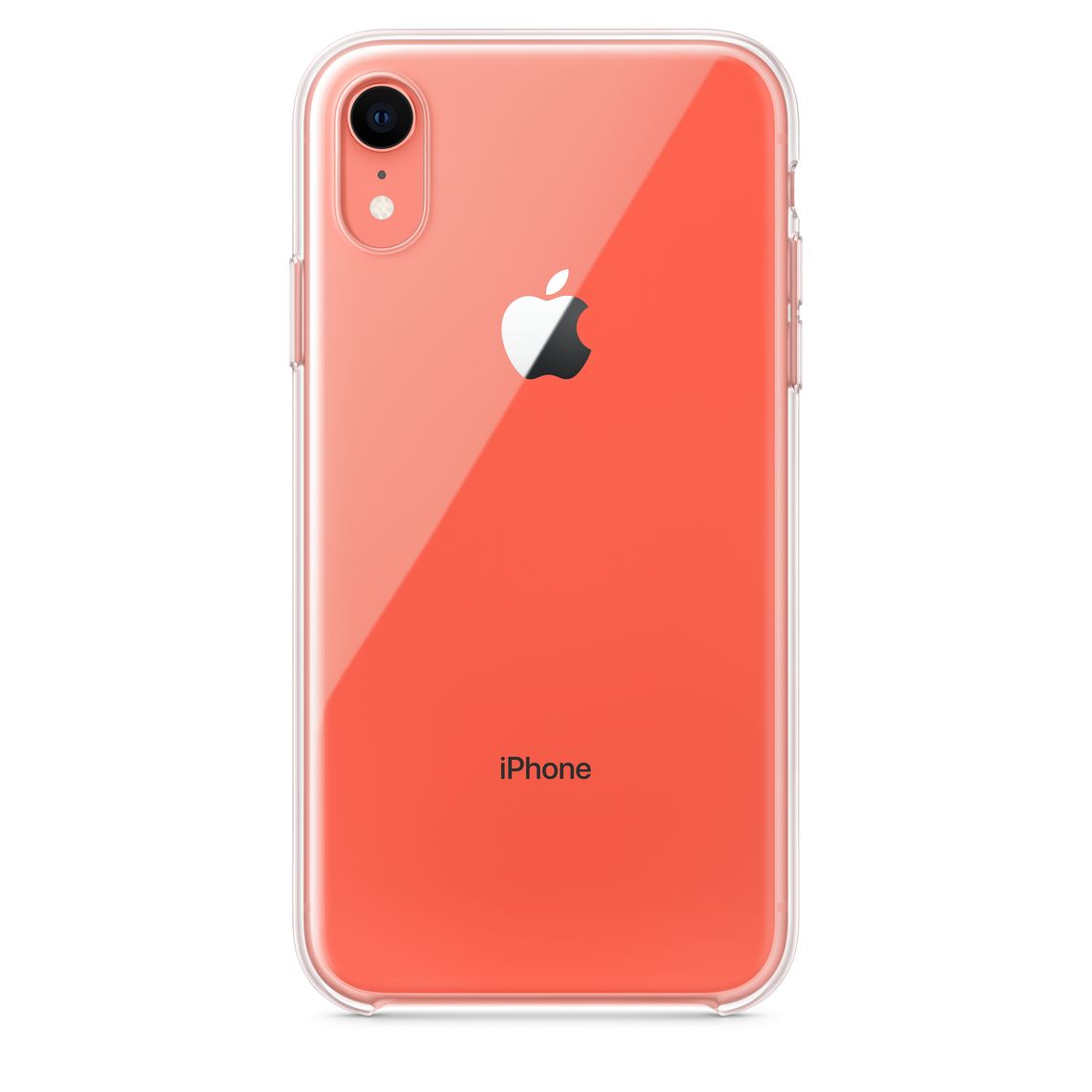 coque iphone xr apple logo