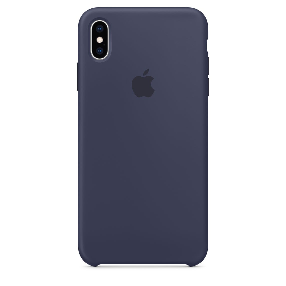 coque silicone bleu nuit iphone xs