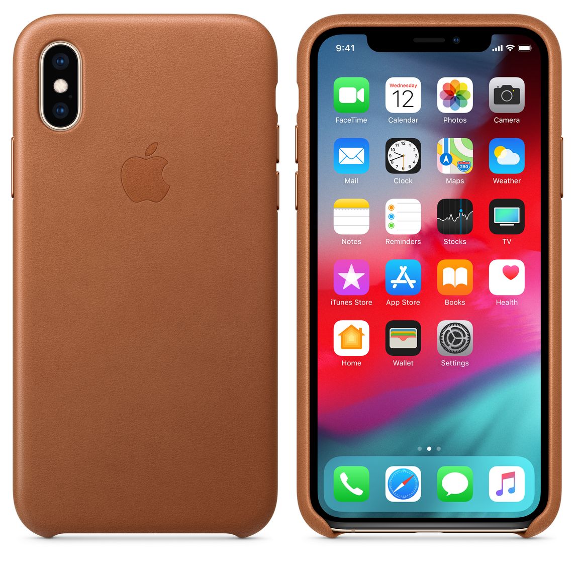 iphone xs coque cuir apple