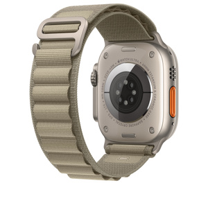 49 mm Alpine Loop Oliv - Medium - Apple (DE)