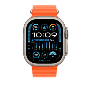 49 mm Ocean Armband Orange - Apple (DE)