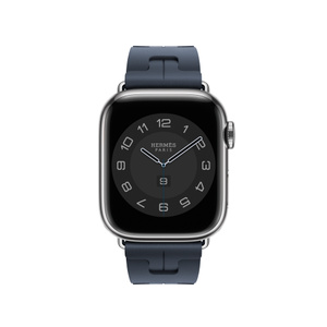 Apple Watch Hermès – 41 mm Kilim Single Tour Navy - Apple (DE)