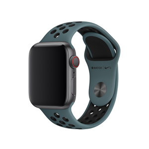 40mm Celestial Teal/Black Nike Sport Band – S/M \u0026 M/L - Apple (UK)