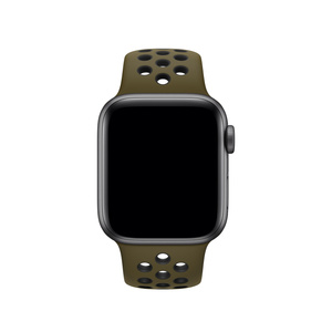 olive flak apple watch band