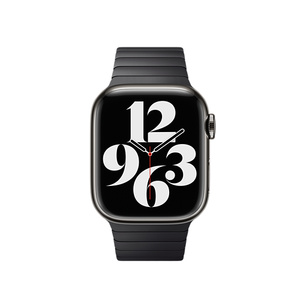 38 mm Gliederarmband, Space Schwarz - Apple (DE)