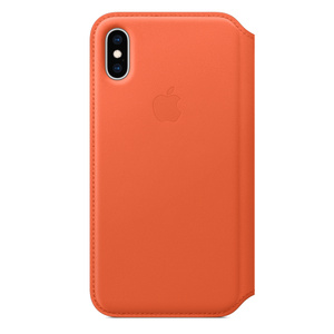 Iphone Xs Leder Folio Abendsonne Apple De