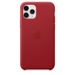 Iphone 11 Pro Leather Case Product Red Apple Uk