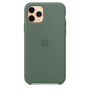 Iphone 11 Pro Silicone Case Pine Green Apple Uk