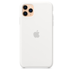 Funda De Silicona Para El Iphone 11 Pro Max Blanco Apple Es