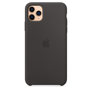 Funda De Silicona Para El Iphone 11 Pro Max Negro Apple Es
