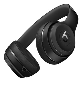 matte black wireless earphones