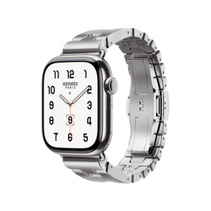 Apple Watch Hermès - 42mm Satiné Grand H - Medium - Apple (UK)