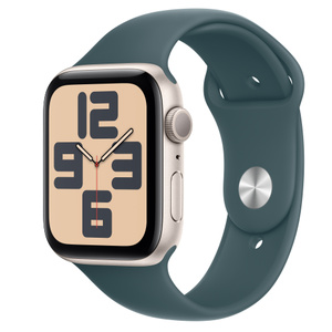 Apple Watch SE GPS, 44 mm Aluminiumgehäuse Polarstern 