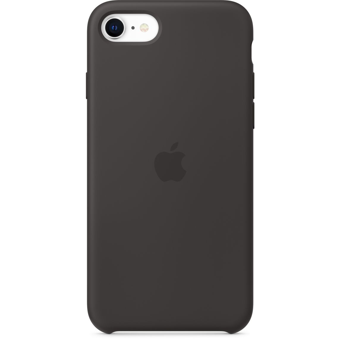 iphone se silikon case schwarz apple at