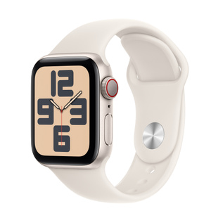 Apple Watch SE GPS + Cellular, 40 mm Aluminiumgehäuse Polarstern