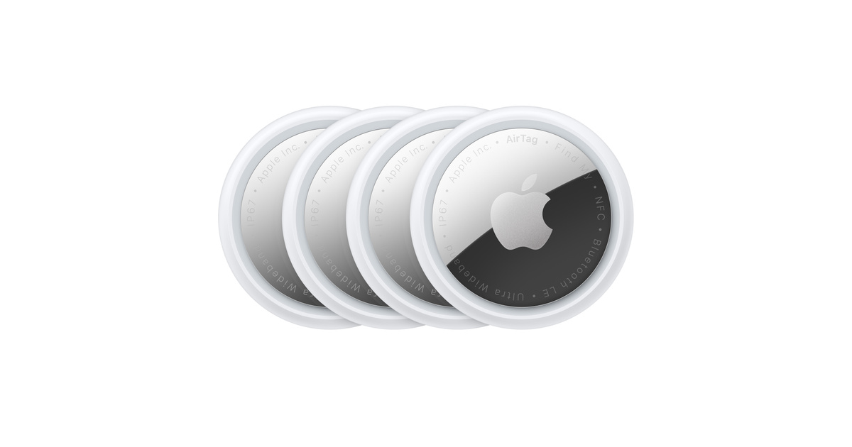 Balení čtyř AirTagů - Apple (CZ)