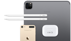 Engraving and Gift Wrap Apple (UK)