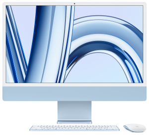 Blue iMac Apple (IN)