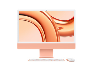 Imac 24 Orange Avec Ecran Retina 4 5k Apple Fr