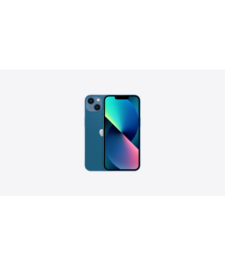 iPhone 13 azul, acabado
