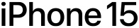 iPhone 15