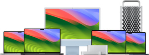 Modely Macu, 14palcový MacBook Pro, 16palcový MacBook Pro, iMac, Mac mini, Mac Studio, 15palcový MacBook Air, 13palcový MacBook Air, Mac Pro
