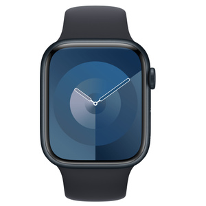 Refurbished Apple Watch Series 9 GPS, 45mm Midnight Aluminium Case 