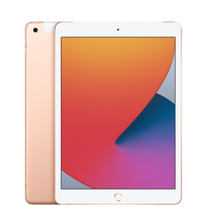 Refurbished iPad Wi-Fi + Cellular 128 GB - Gold (8. Generation 