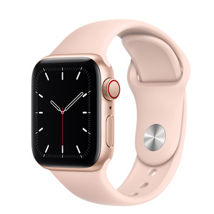 apple watch gold pink band