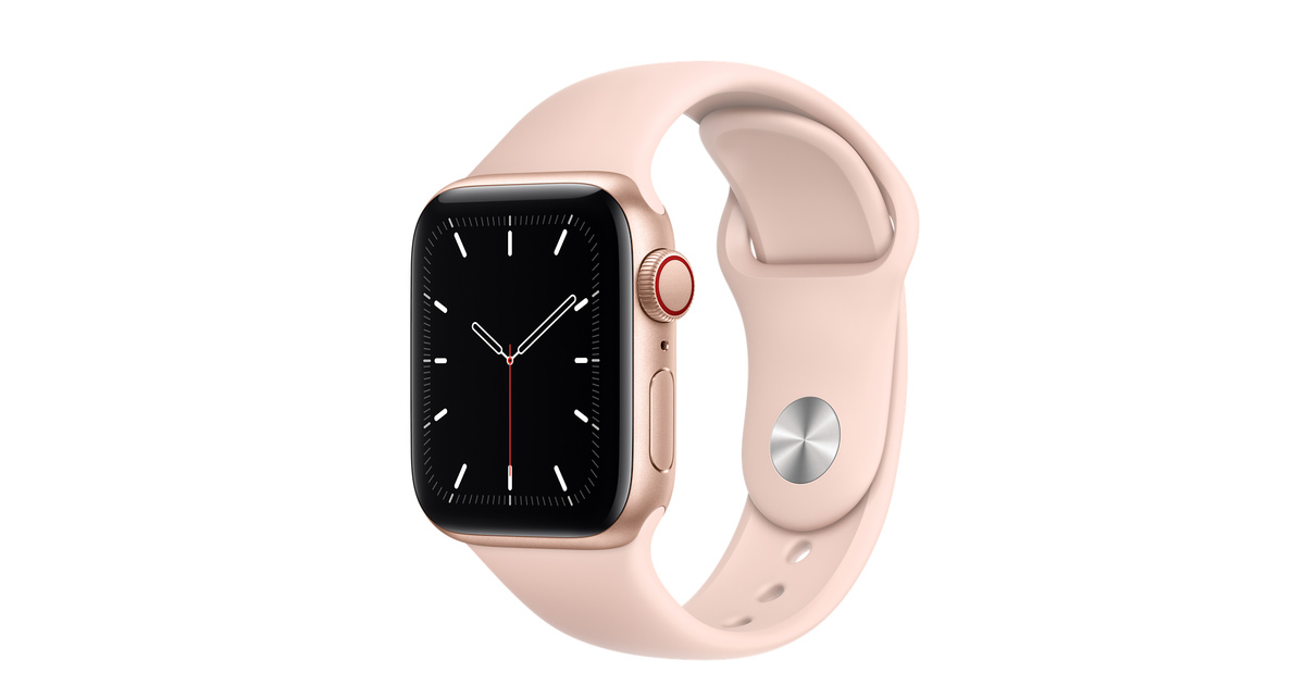 apple watch se 40mm pink sand