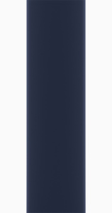 Apple Watch Series 6 GPS + Cellular 40mm Silver Stainless Steel Case (M0DV3) with Deep Navy Solo Loop - Size 7 (MYPQ2)