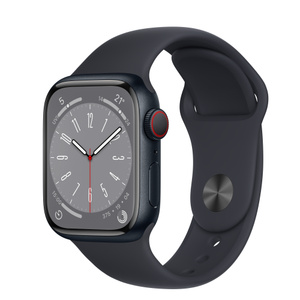 Buy Apple Watch Series 8 GPS + Cellular, 41mm Midnight Aluminium